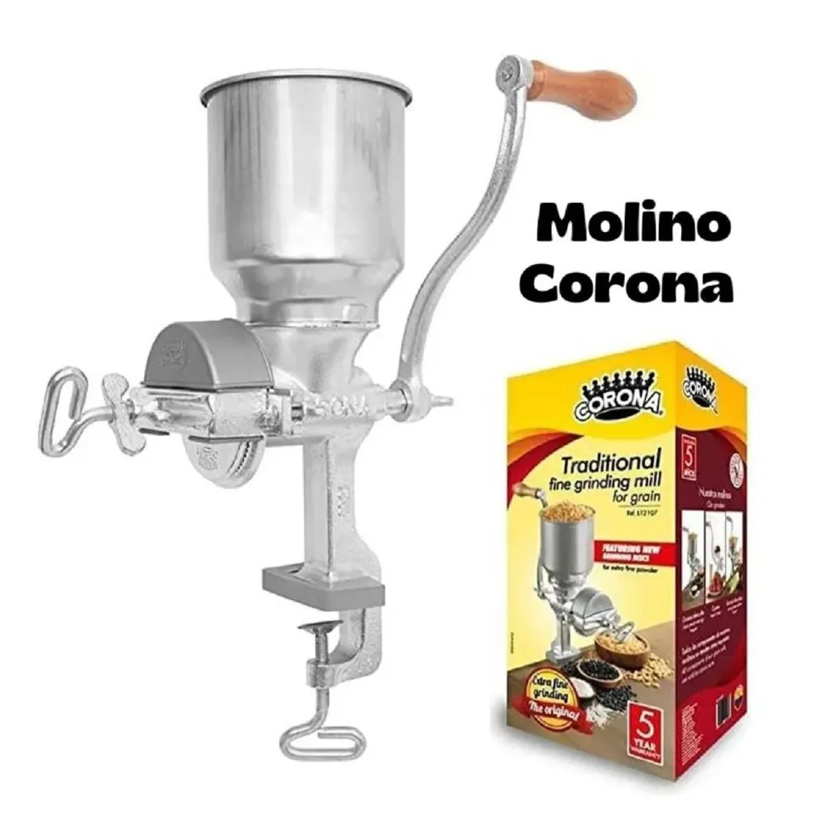 Molino Manual Para Granos Marca Corona, marca CORONA - Foto Principal