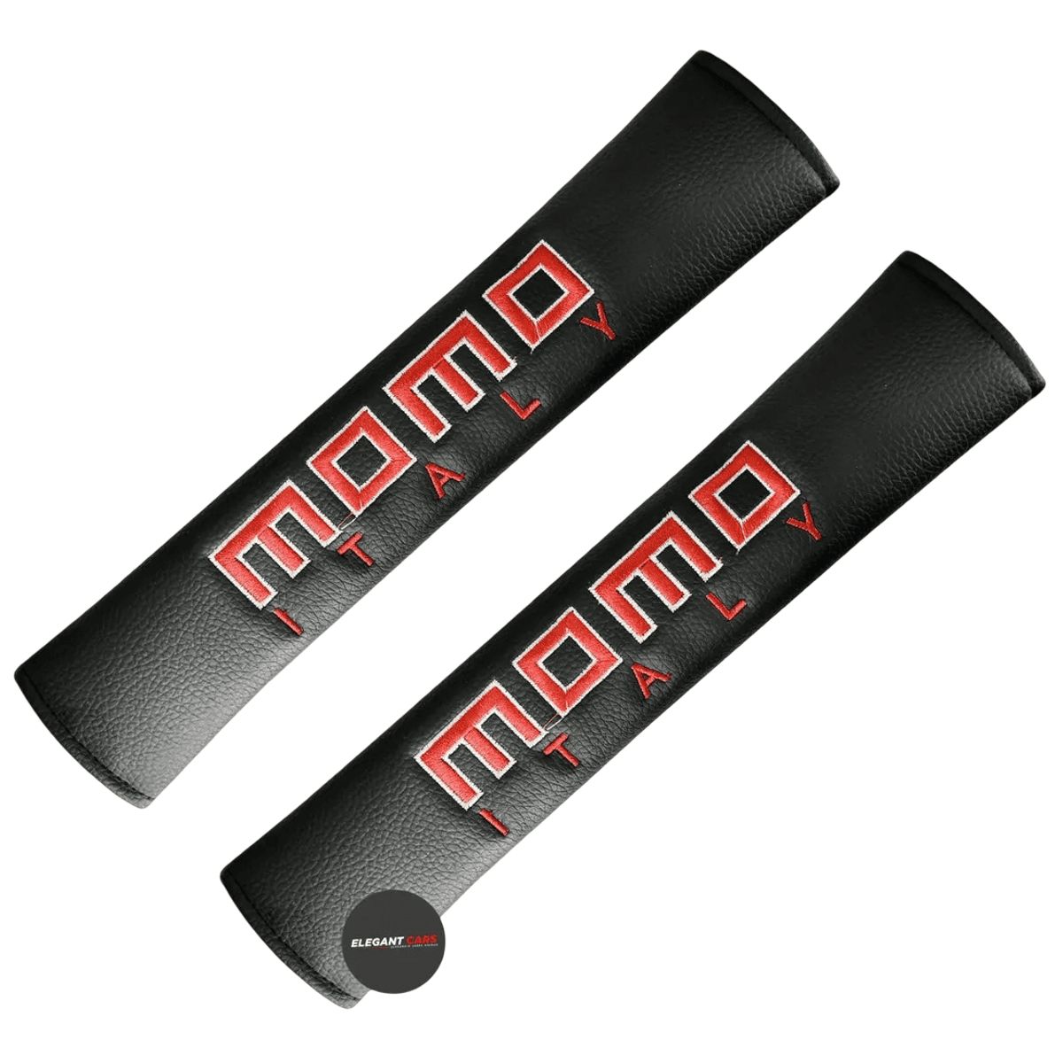 GENERICO - Kit Cubre Volante + Protector De Cinturón MOMO Universal 3Pcs