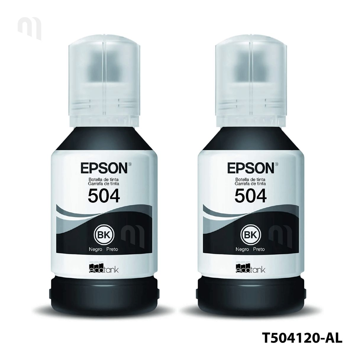 EPSON - KIT 2 TINTAS EPSON 504 NEGRO T504120 T504 ORIGINAL
