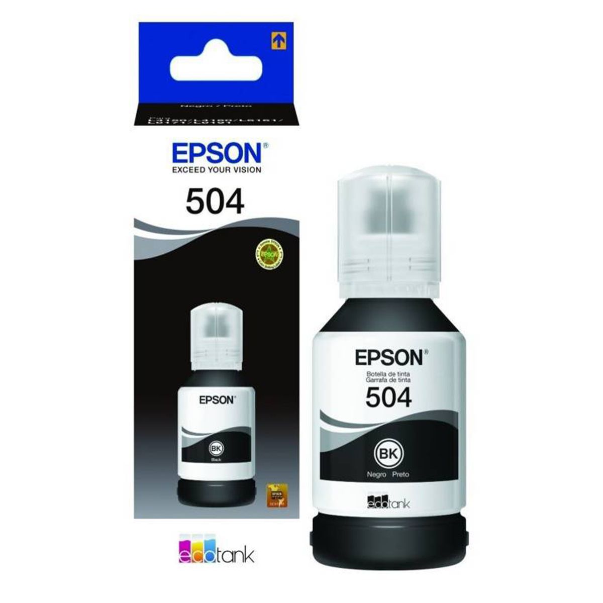 EPSON - KIT 2 TINTAS EPSON 504 NEGRO T504120 T504 ORIGINAL