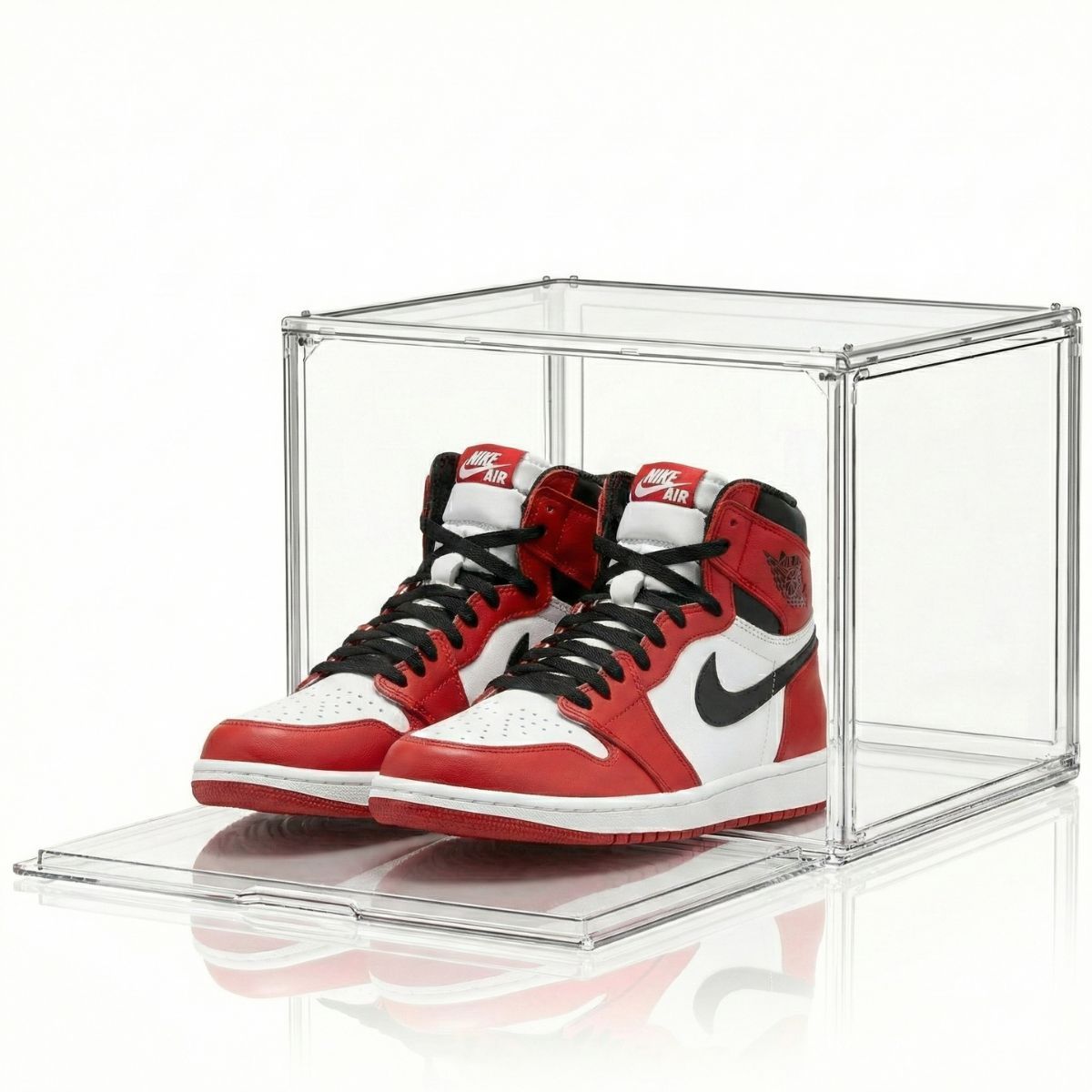 GENERICO - Caja Acrílica Exhibición Organizadora Zapatillas Sneaker Box Deluxe