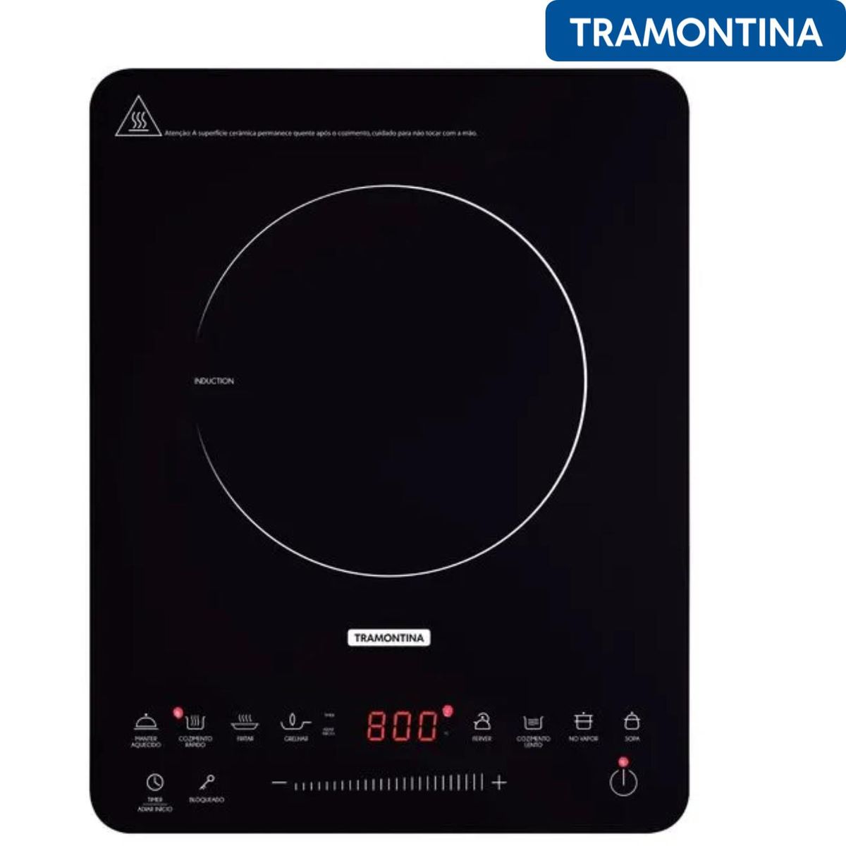 TRAMONTINA - Placa de Cocción por Inducción SLIM 30 CM 127 V- TRAMONTINA
