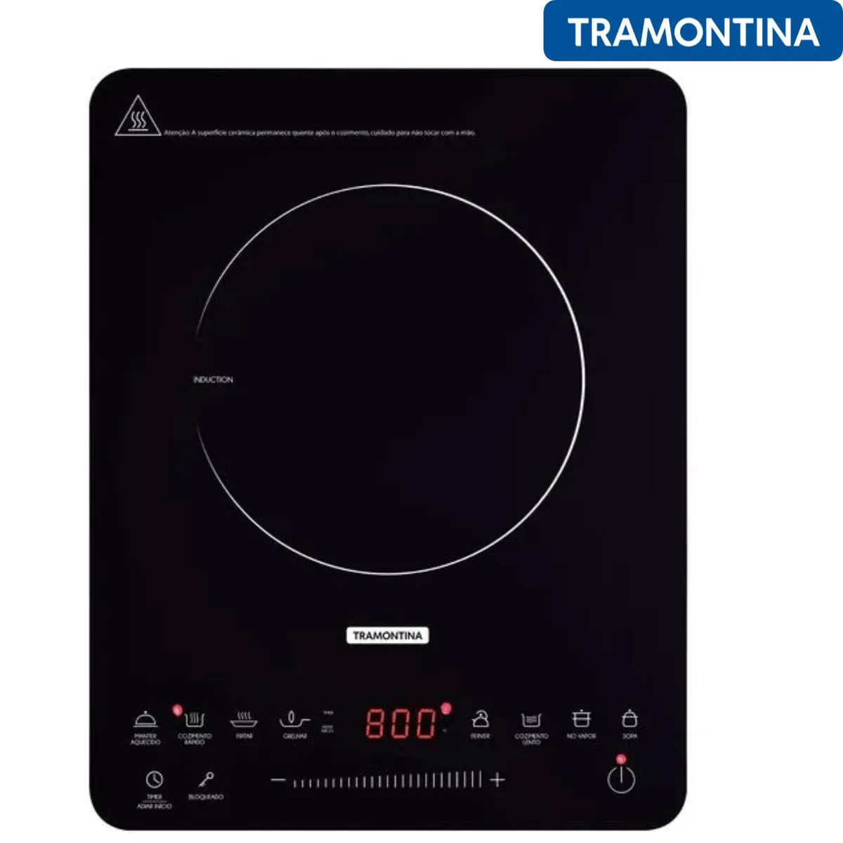 TRAMONTINA - Placa de Cocción por Inducción SLIM 30 CM 127 V- TRAMONTINA