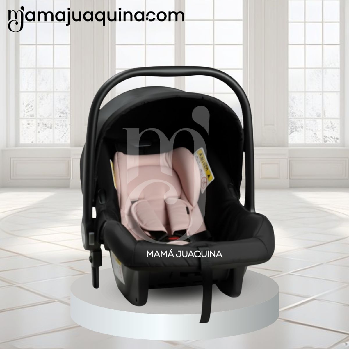 Baby - Coche Moisés Travel System «SIGNAL PLUS» Con Portabebé Pink
