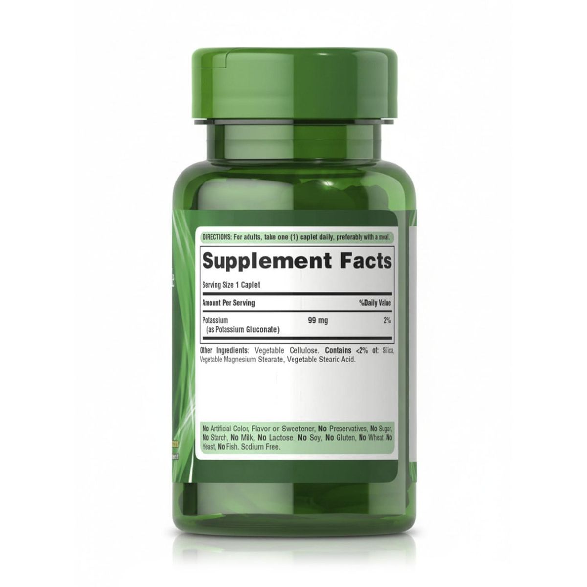 PURITANS PRIDE - Potasio 99 mg 100 Cápsulas - Puritans Pride