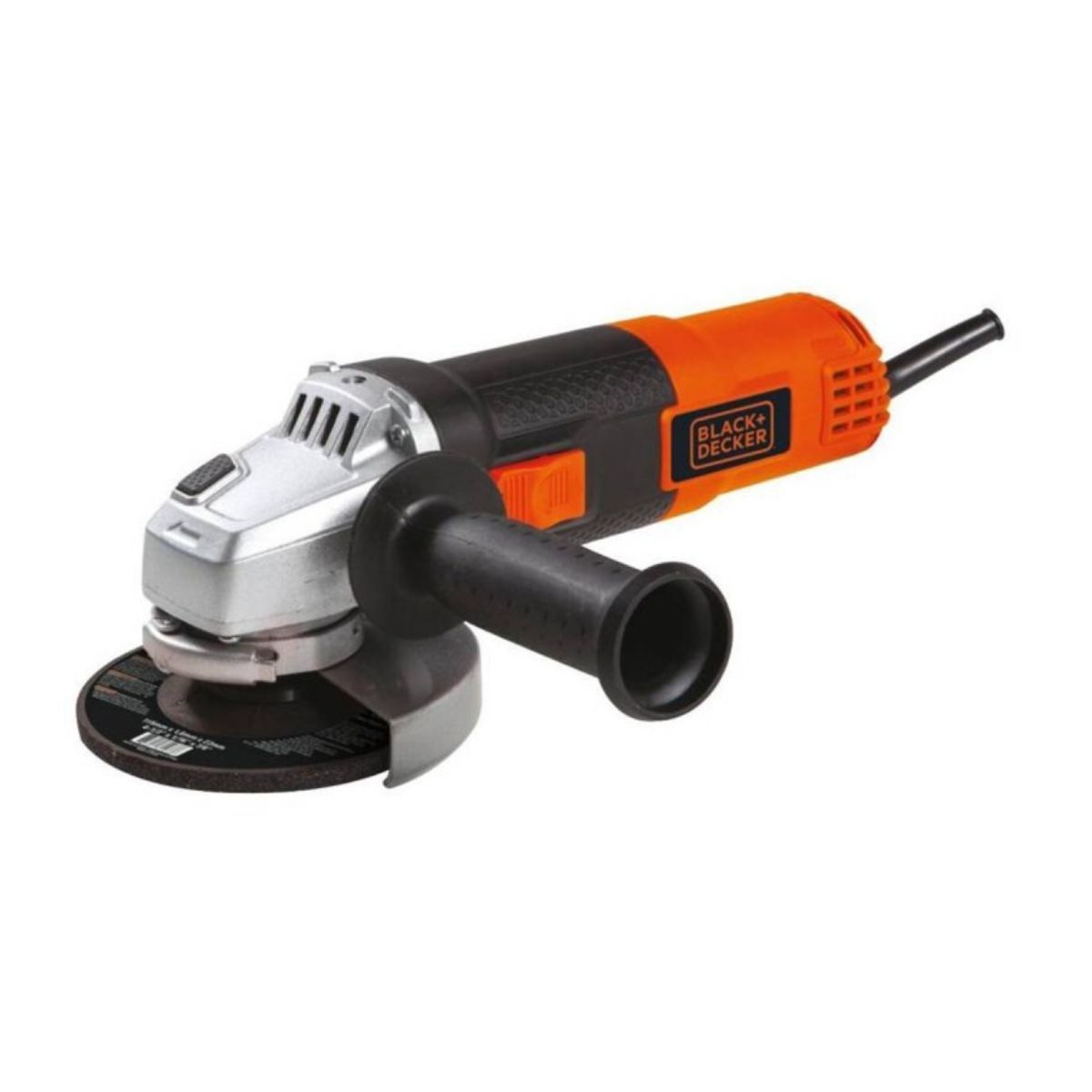 BLACK+DECKER - Amoladora Esmeril Angular 4 1/2″ 820W BLACK + DECKER