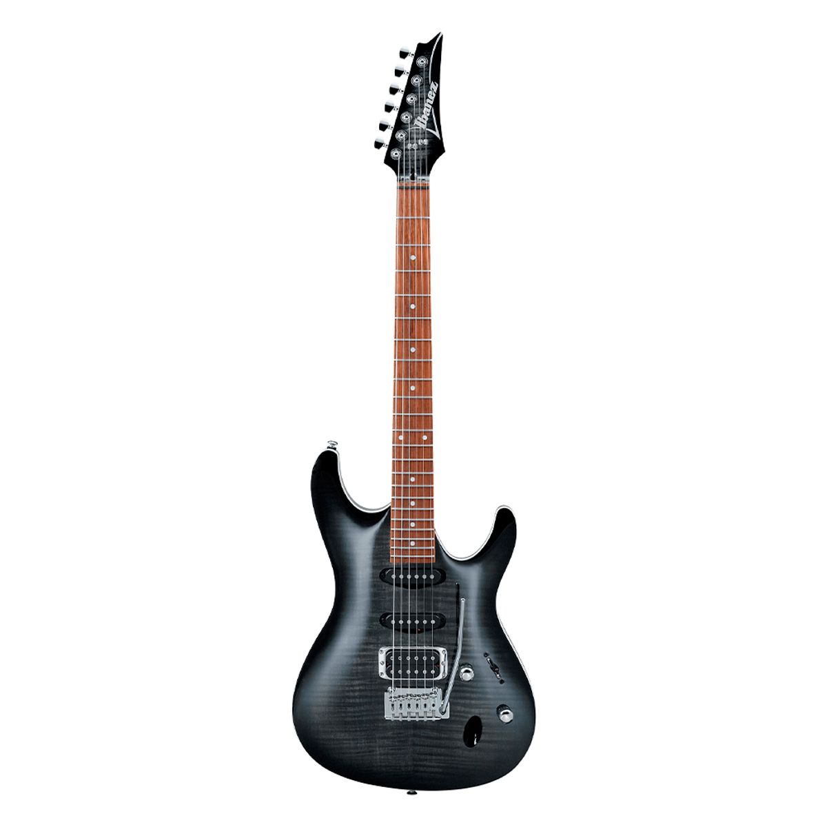 IBANEZ - IBANEZ SA260FM TGB - Guitarra Eléctrica Profesional Super Stratocaster HSS color negro brillante