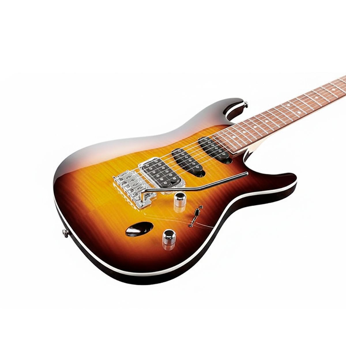 IBANEZ - Ibanez SA260FM VLS Sunburst - Guitarra Eléctrica Stratocaster HSS Profesional para escenarios