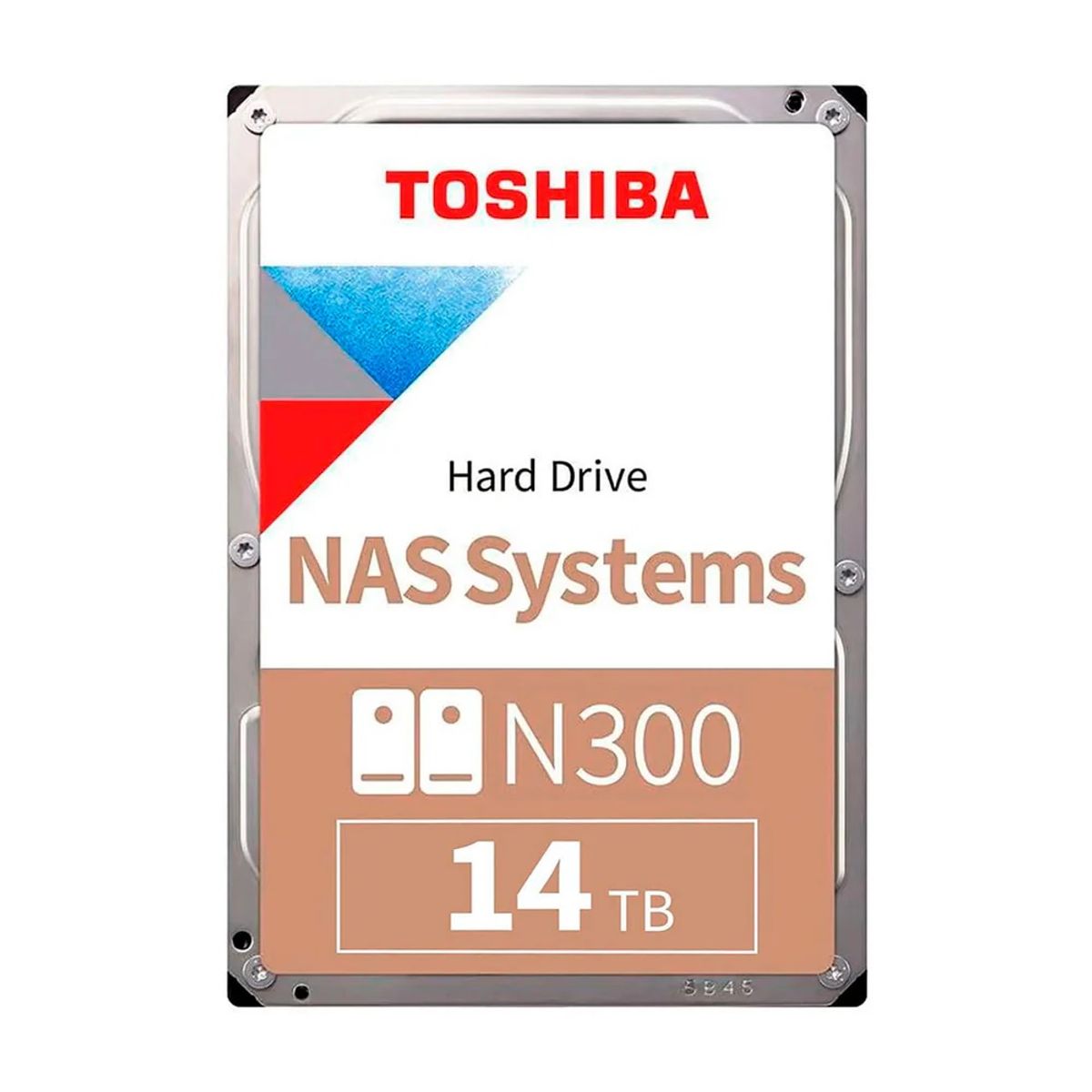 TOSHIBA - Disco Duro Toshiba N300 14TB NAS SATA 6GBs 7200 RPM 512MB Cache