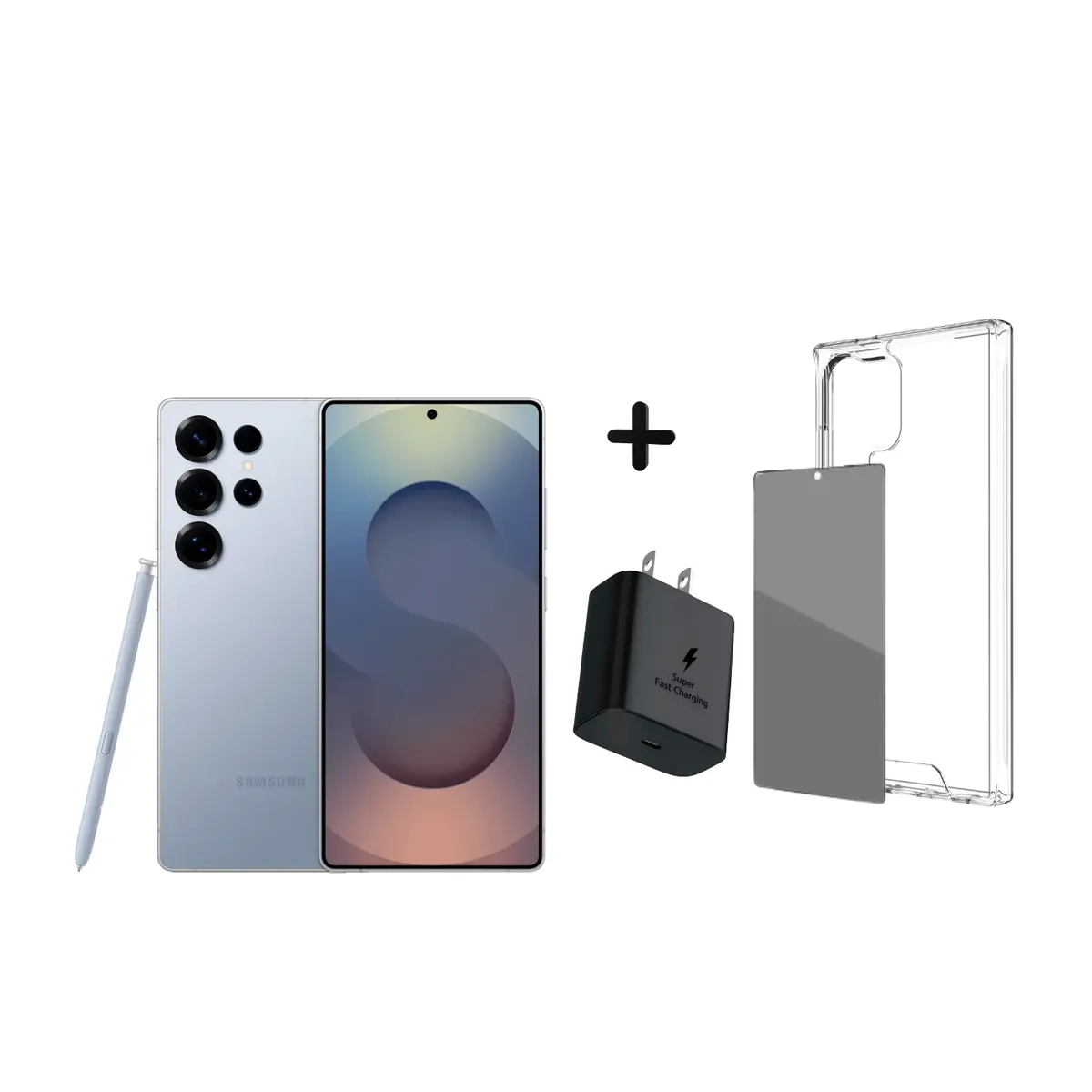 SAMSUNG - SAMSUNG S25ULTRA -  AZUL - 512GB + CASE + MICA + CARGADOR 45W