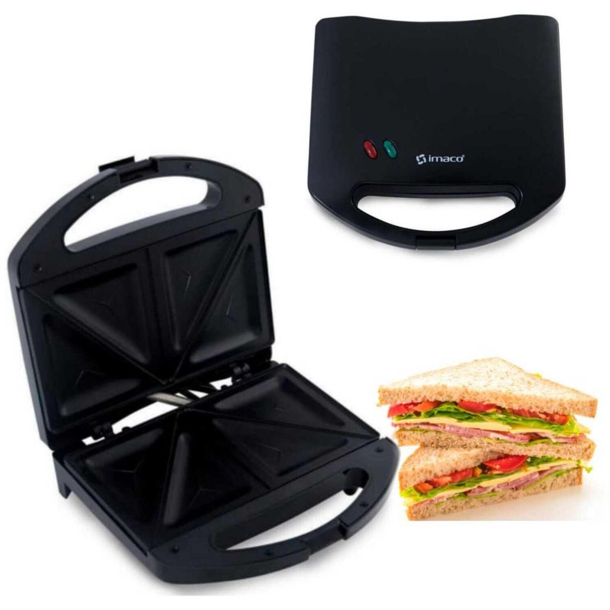 IMACO - Sandwichera Antiadherente IST101N
