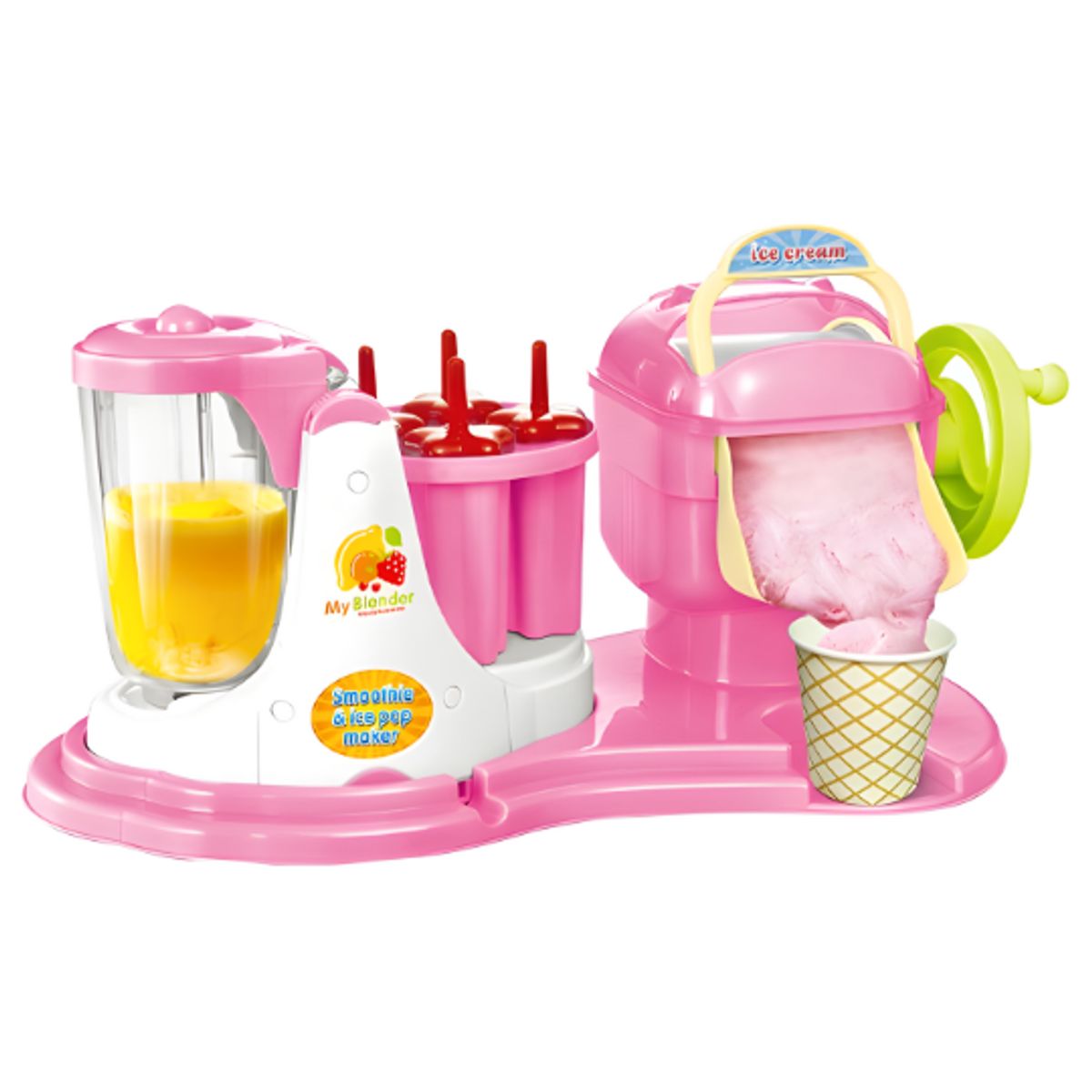 GENERICO - Pequeña Heladería Set Creativo de Helados y Paletas