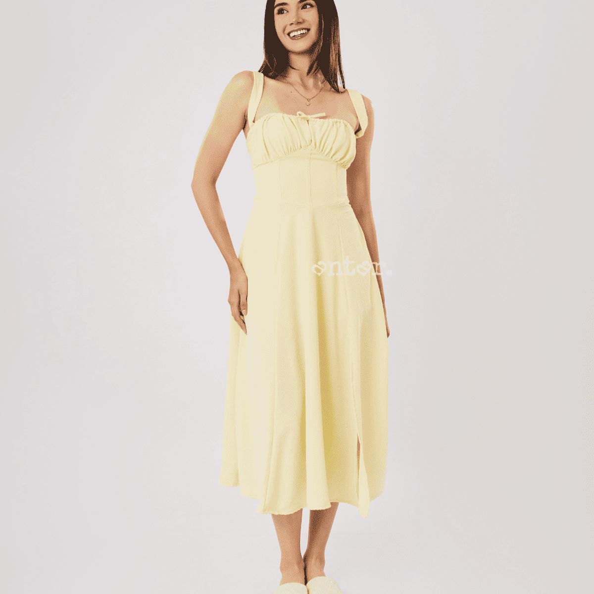 ANTAR - VESTIDO BIANCA MUJER CORTE PRINCESA