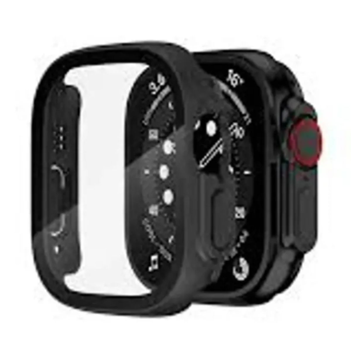 GENERICO - Bumper convertidor clásico a ultra para Apple Watch 40mm - NEGRO