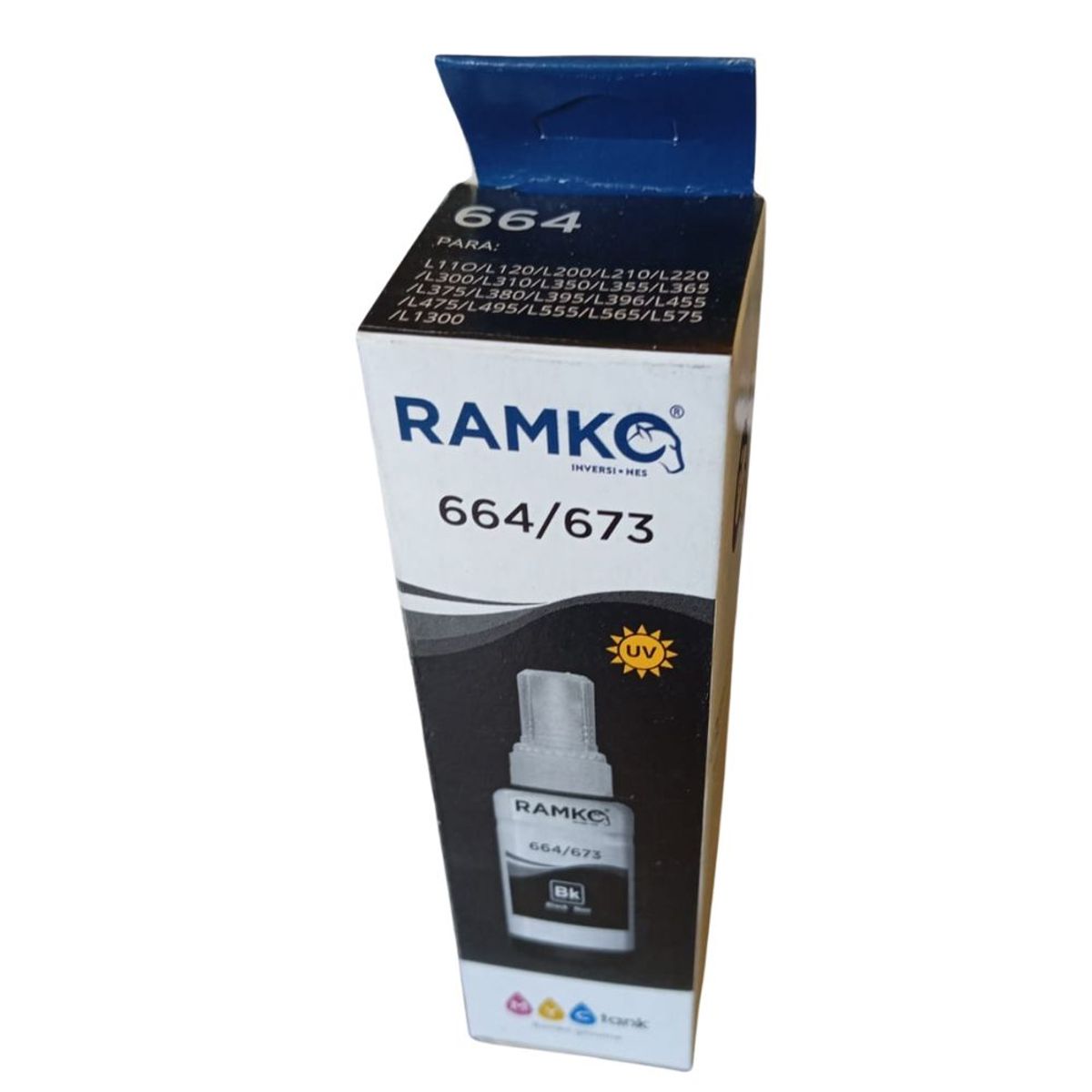 GENERICO - TINTA COMPATIBLE EPSON 664 NEGRO T664 GENERICO