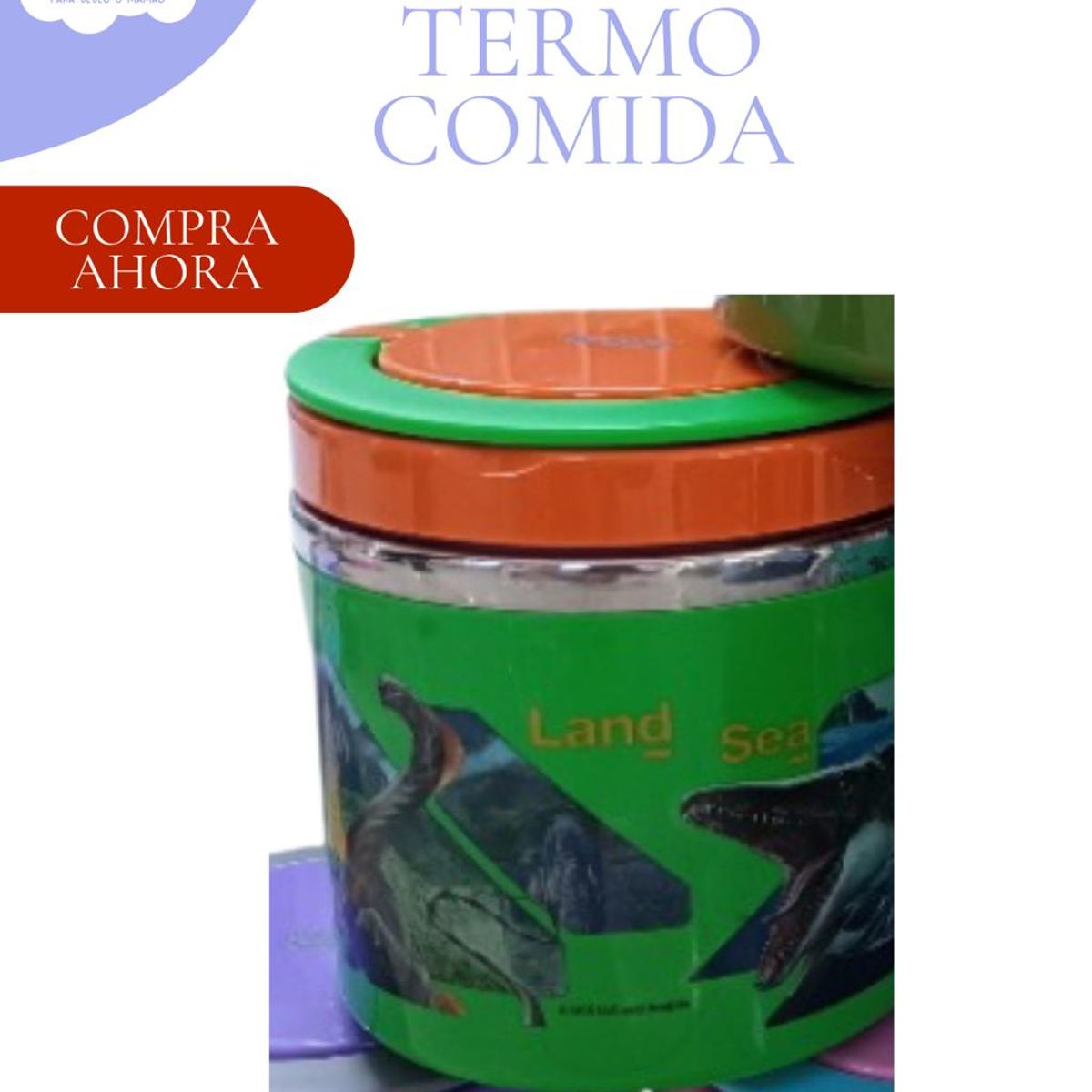 Baby - Termo De Comida 600ml JURASSIC