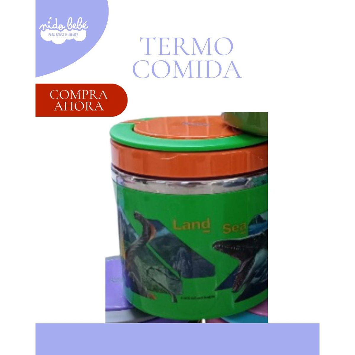 Baby - Termo De Comida 600ml JURASSIC