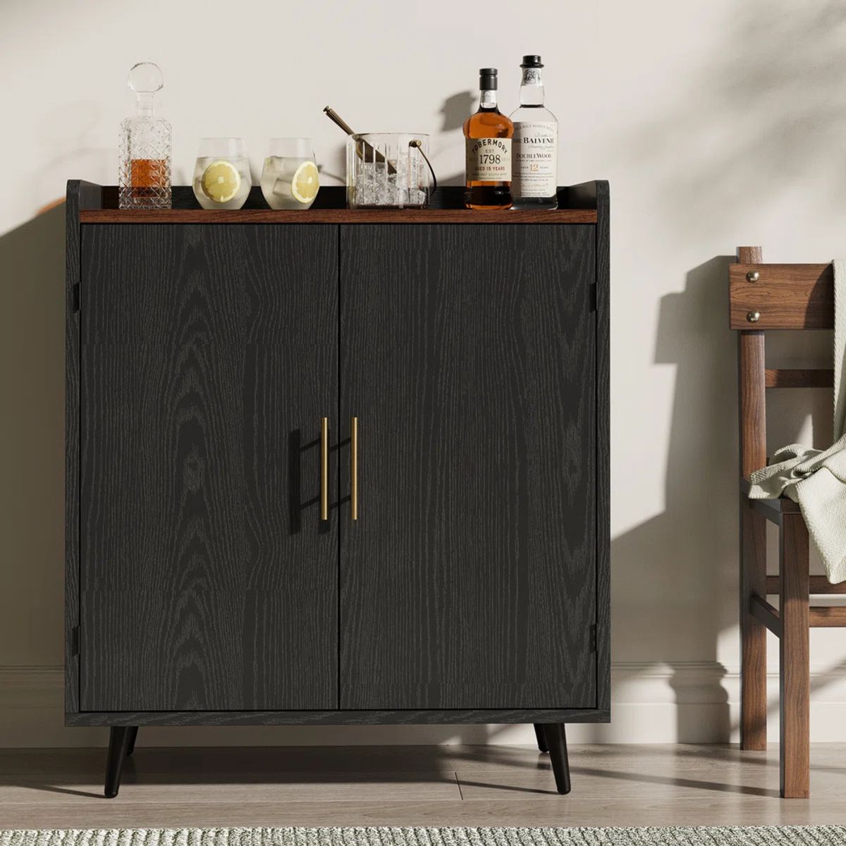 R&R MUEBLES - Mueble de Bar Reio Negro R&R MUEBLES