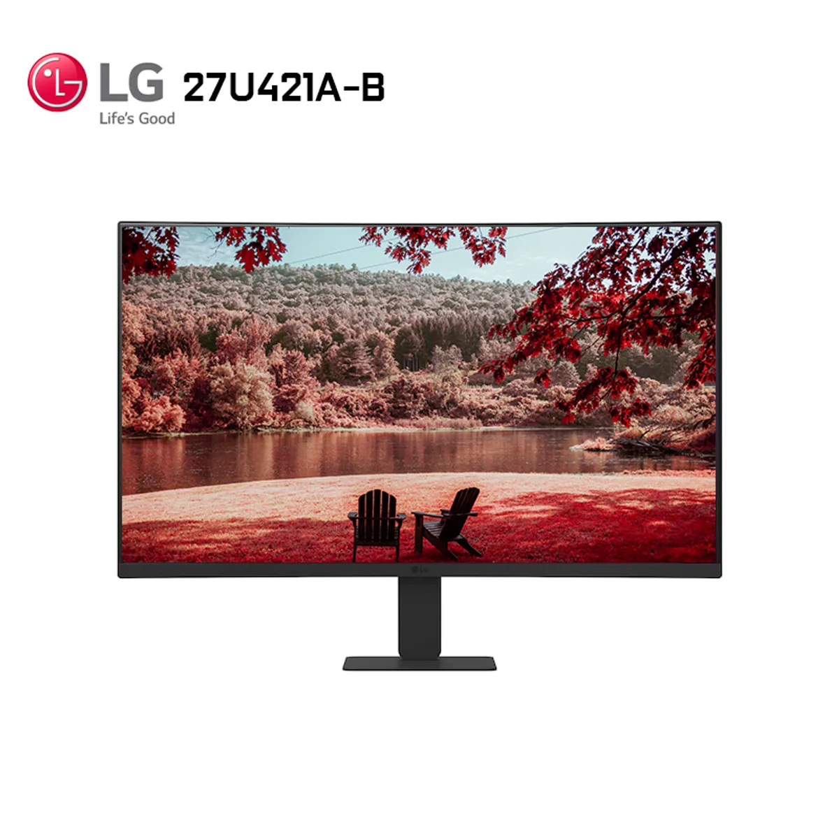 LG - Monitor LG 27” 27U421A-B Curvo VA FHD 100Hz USB-C HDMI