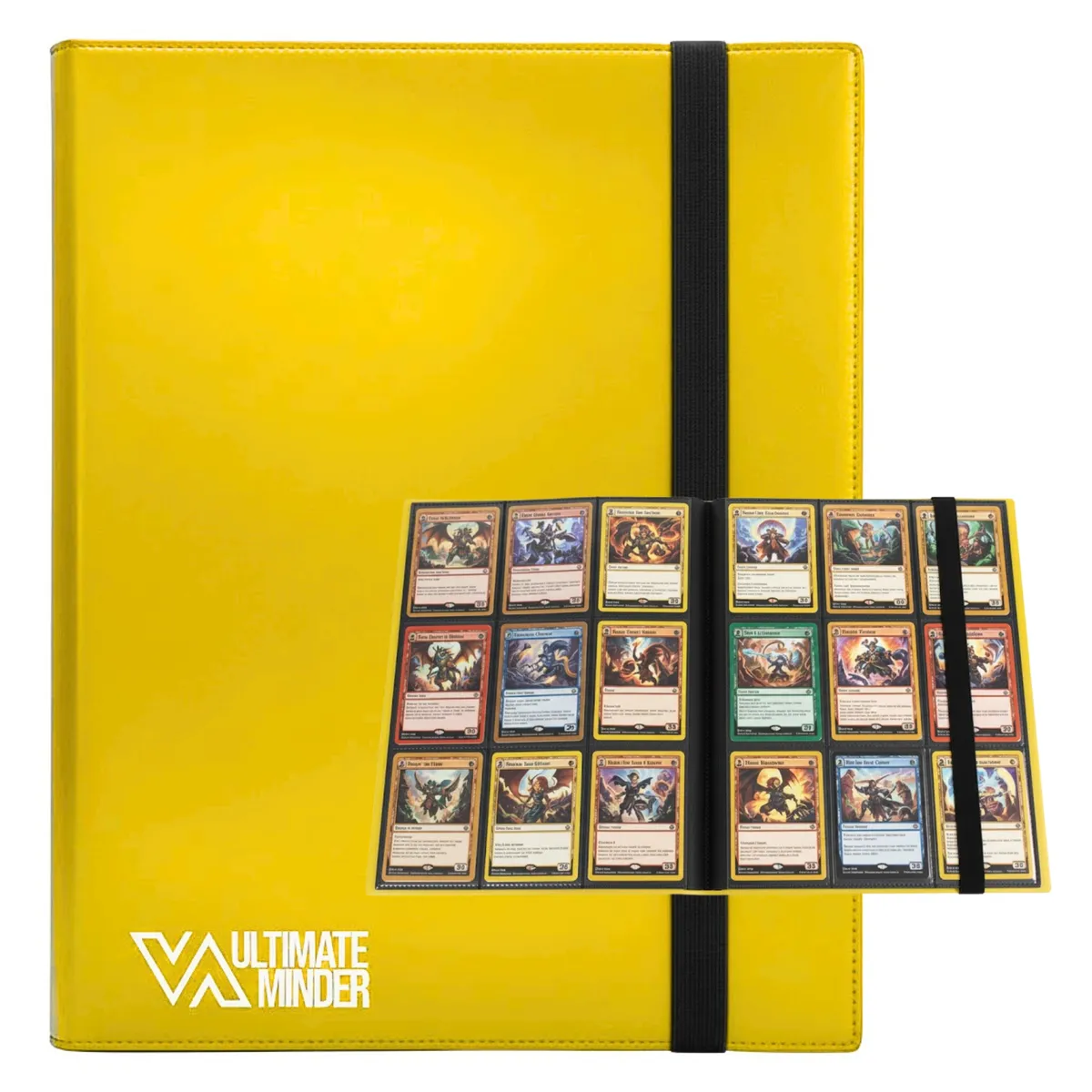 ULTIMATE MINDER - Álbum para 360 Cartas coleccionables Binder -  Amarillo