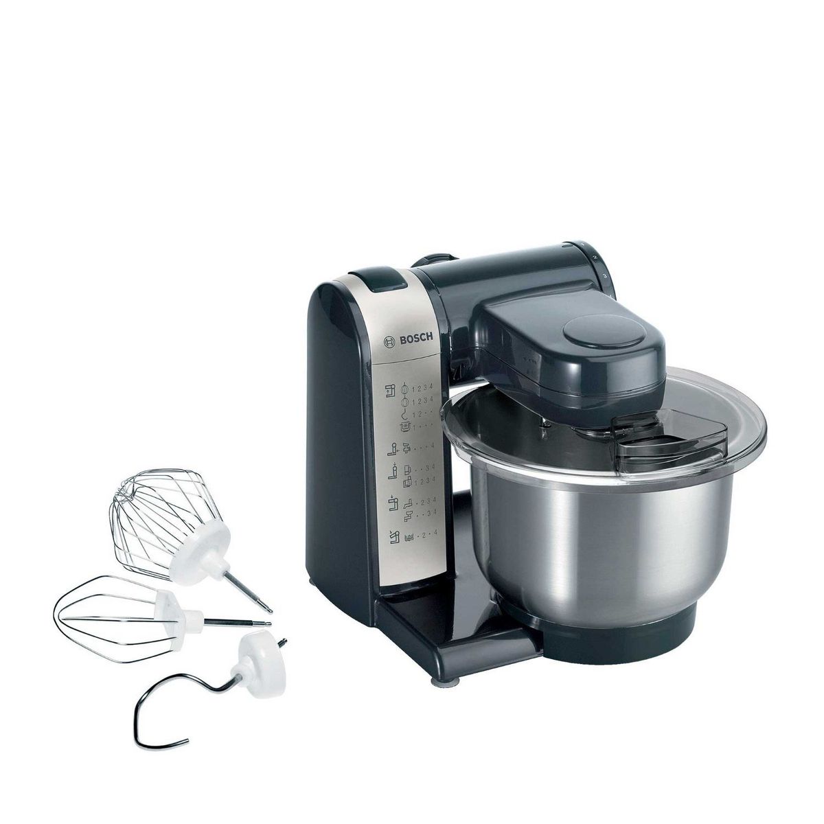 BOSCH - Batidora de Pedestal MUM48SL 600W Negro / Inox