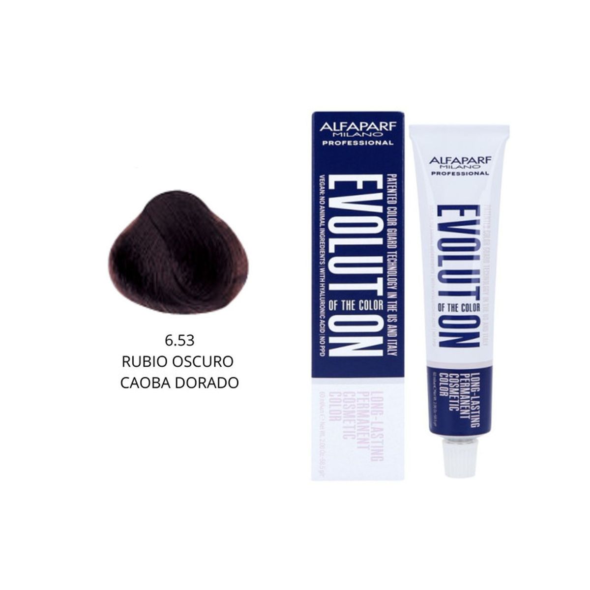 GENERICO - TINTE EVOLUTION OF THE COLOR 653 RUBIO OSCURO CAOBA DORADO 60 ML