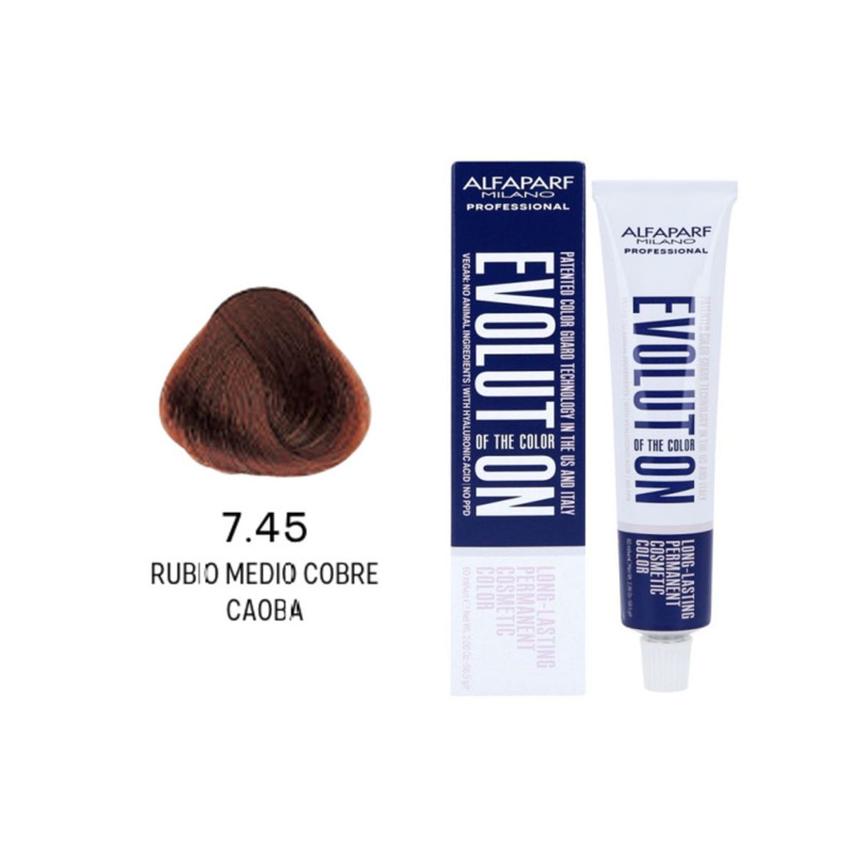 GENERICO - TINTE EVOLUTION OF THE COLOR 745 RUBIO MEDIOCOBRIZO CAOBA 60 ML