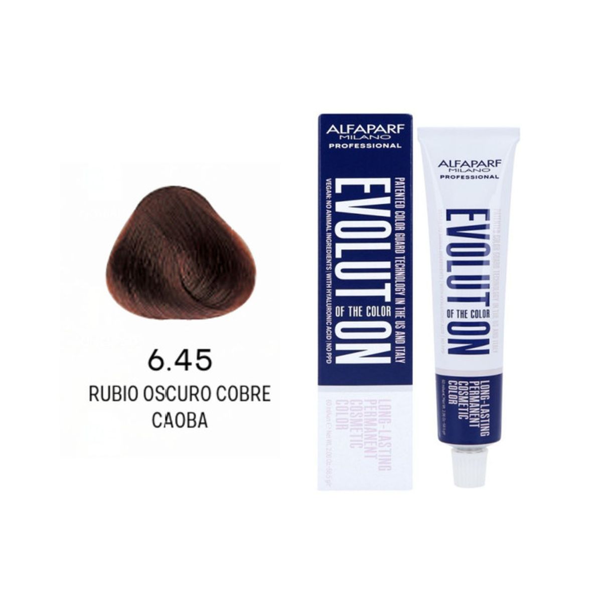 GENERICO - TINTE EVOLUTION OF THE COLOR 645 RUBIO OSCURO COBRIZO CAOBA  60 ML