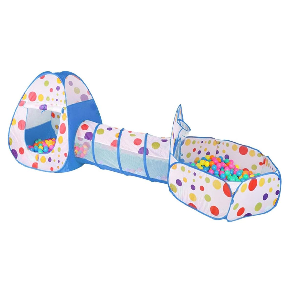 GENERICO - Carpa Circuito Túnel 3 En 1 Para Niños