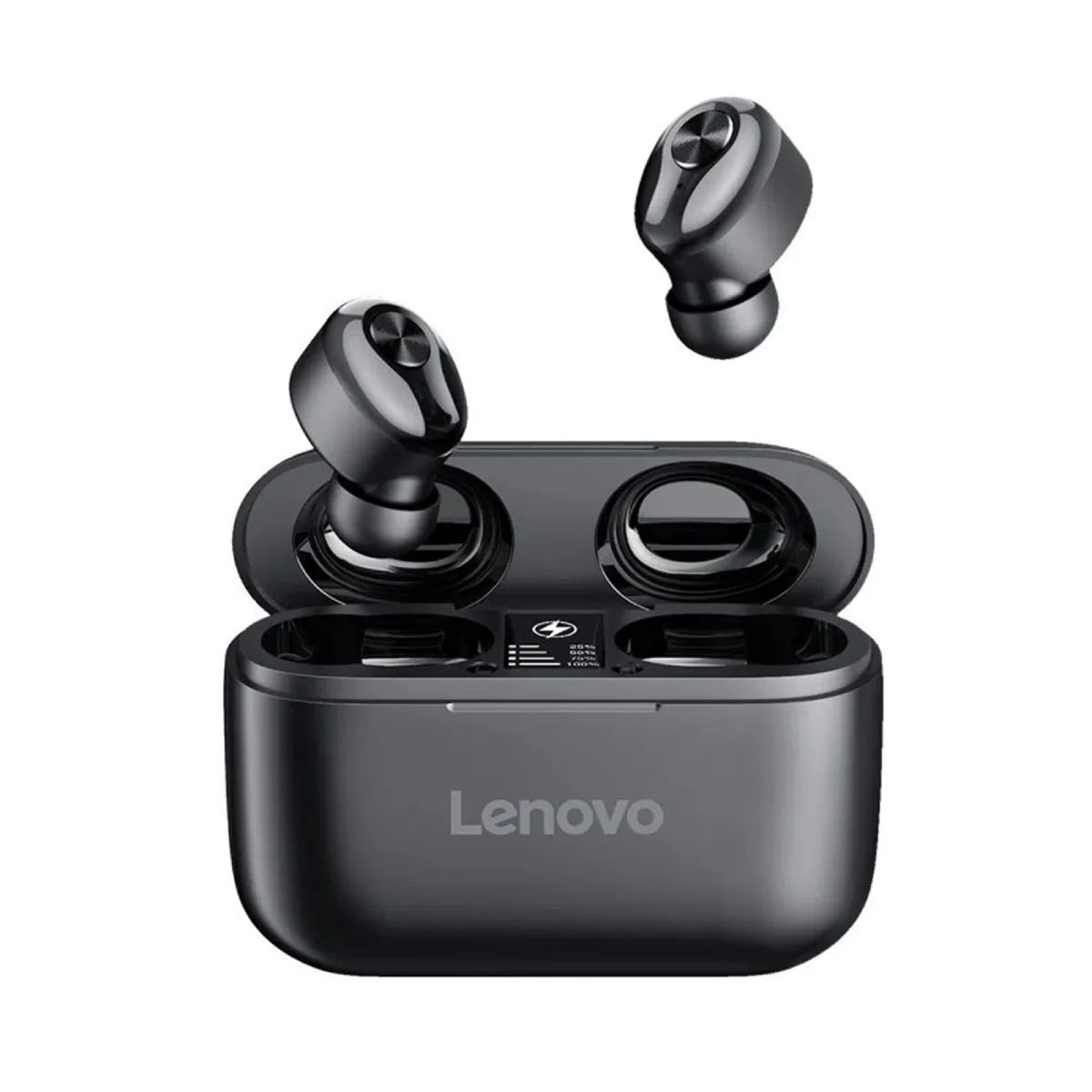 LENOVO - FU Audifono Inalambrico Lenovo Ht18 Earbuds Negro Bluetooth