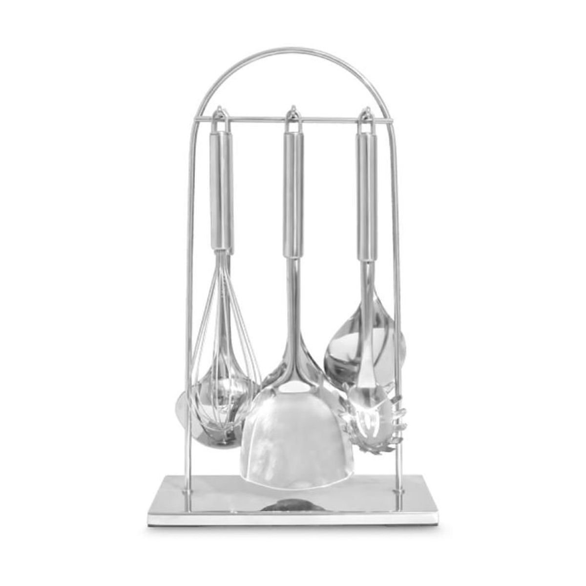 FINEZZA - Set de Utensilios de Acero Inoxidable Finezza -  7 Piezas