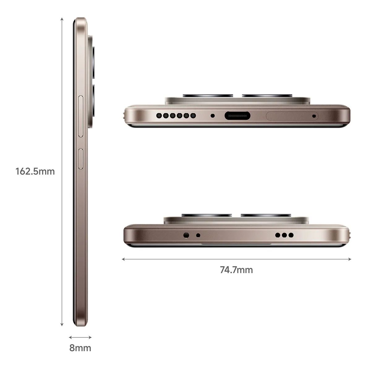 XIAOMI - CELULAR REDMI NOTE 15 PRO 8GB+256GB TITANIUM GRIS