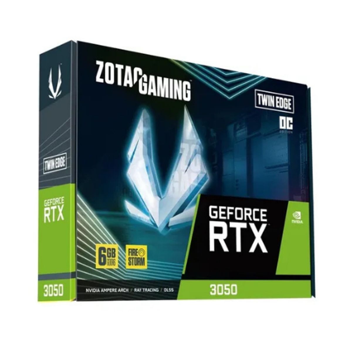 ZOTAC - TARJETA DE VIDEO ZOTAC  RTX 3050 6GB GDDDR6 TWIN EDGE OC