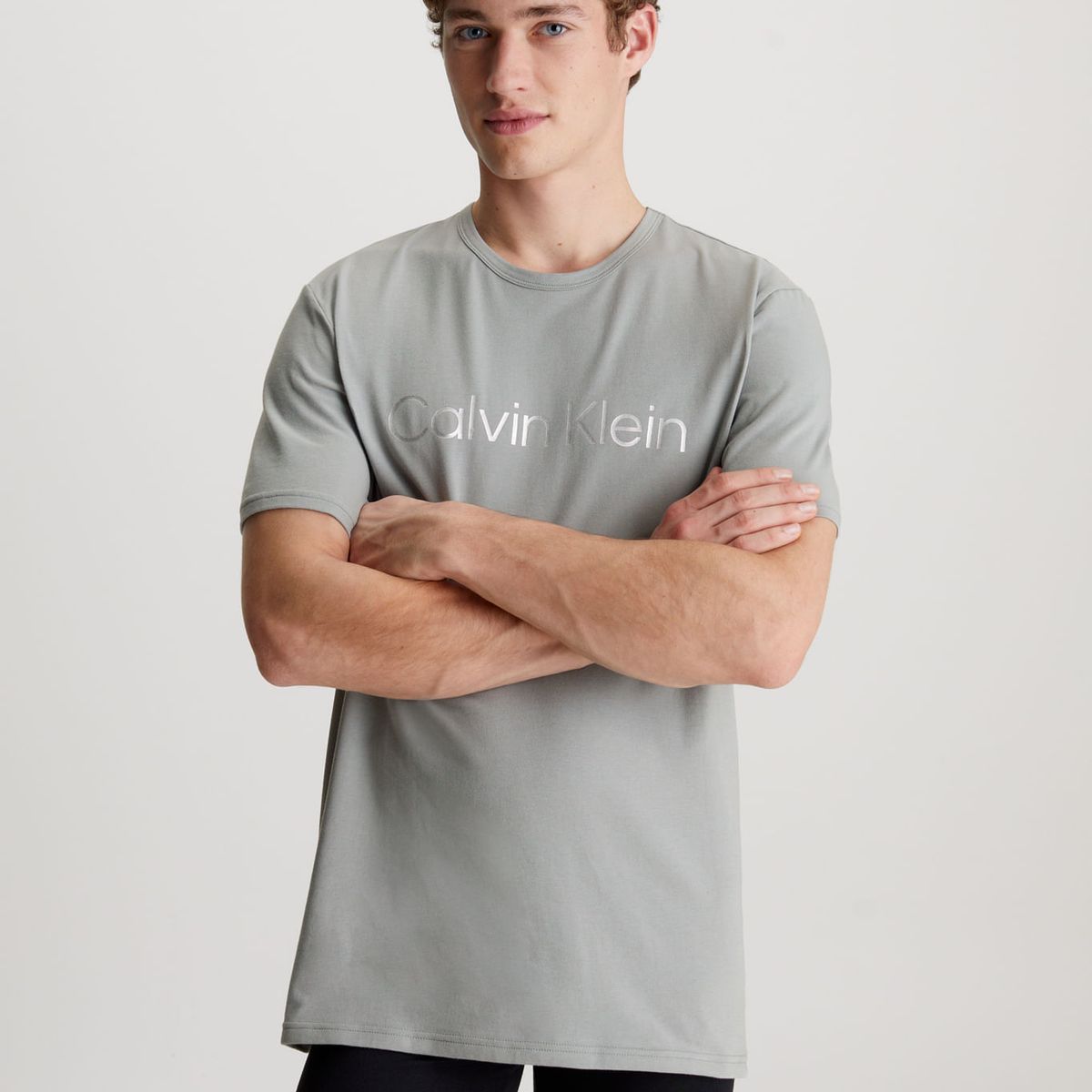 CALVIN KLEIN - PIJAMA CK RECONSIDERED STEEL LOUNGE - CREW NECK CK