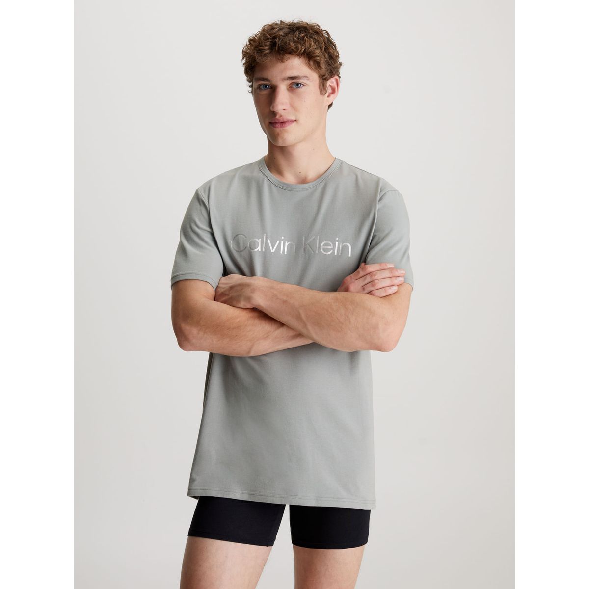 CALVIN KLEIN - PIJAMA CK RECONSIDERED STEEL LOUNGE - CREW NECK CK