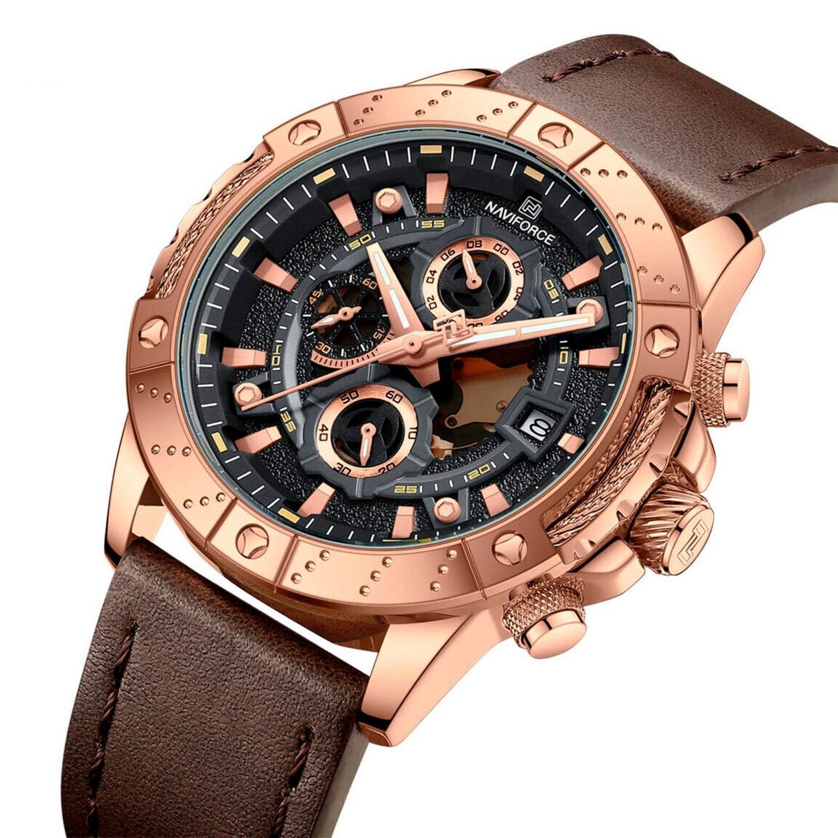NAVIFORCE - RELOJ ANALOGICO HOMBRE NF8055 RG/BD/BN NAVIFORCE