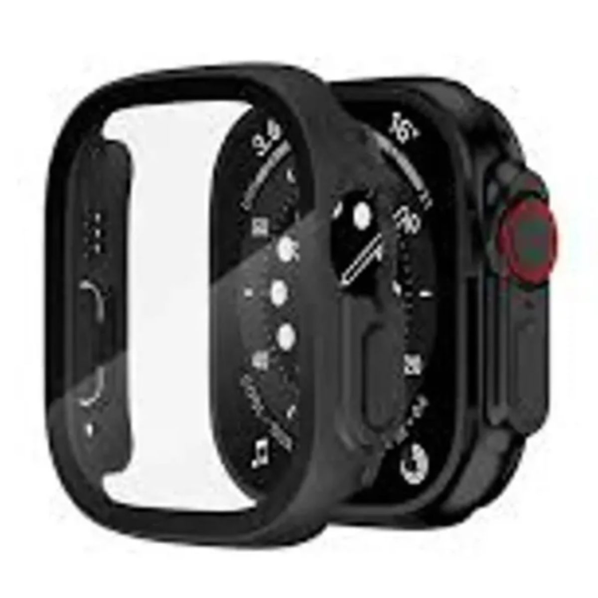 GENERICO - Bumper Convertidor Clásico a Ultra para Apple Watch 41mm - NEGRO