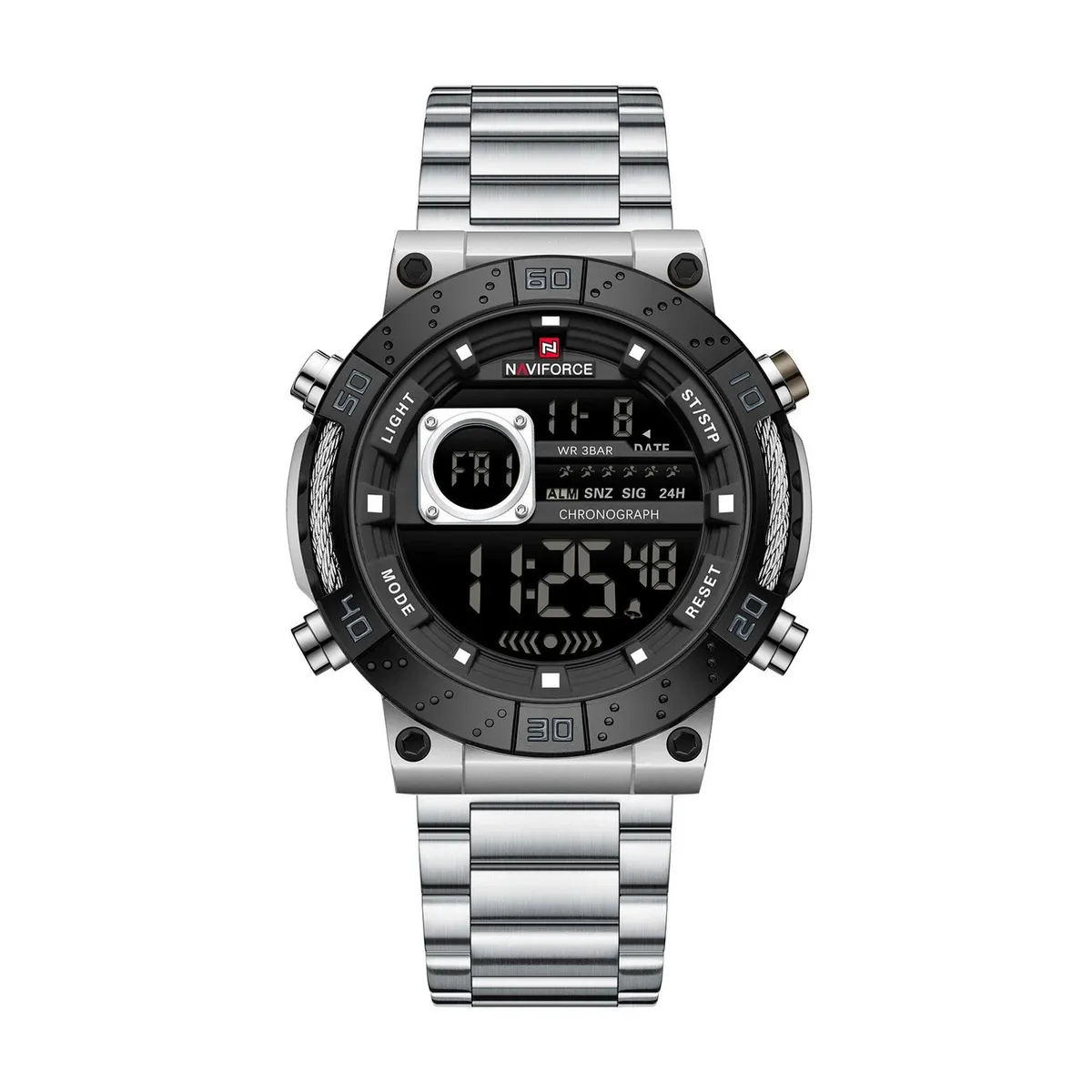 NAVIFORCE - RELOJ DIGITAL HOMBRE NF9241S S/B/S NAVIFORCE