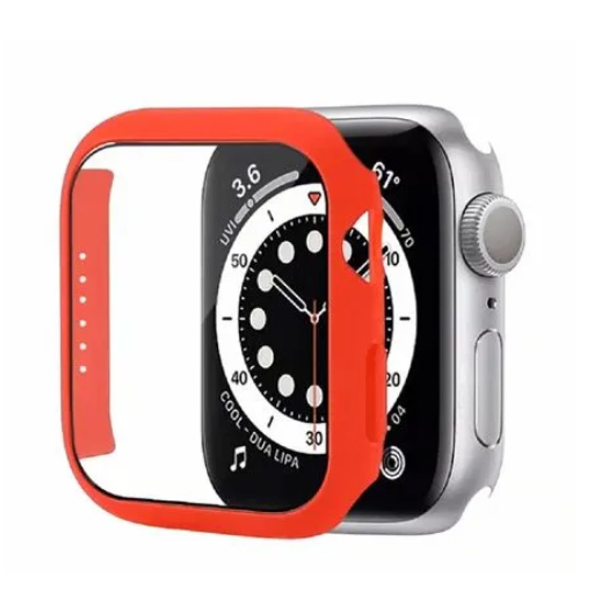 GENERICO - Bumper Convertidor Clásico a Ultra para Apple Watch 41mm - ANARANJADO