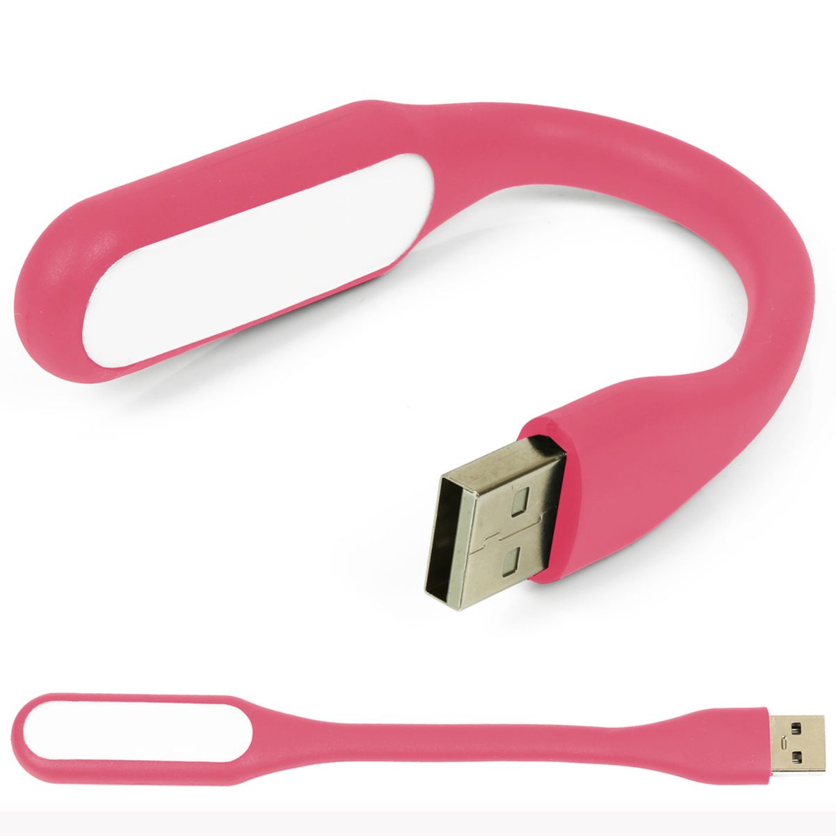Mini Lámpara Led Flexible USB Rosado, marca GENERICO - Foto 2