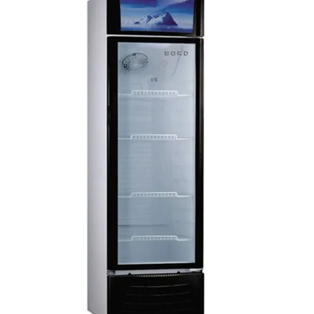 BORD - Vitrina Exhibidora Bord Vertical 211 litros EX211-M