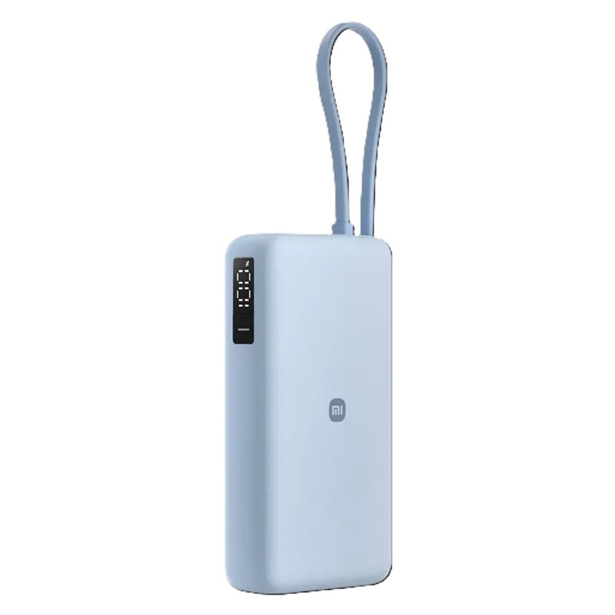 XIAOMI - Power Bank Xiaomi 67W  20000mha (Cable Integrado) Azul Hielo