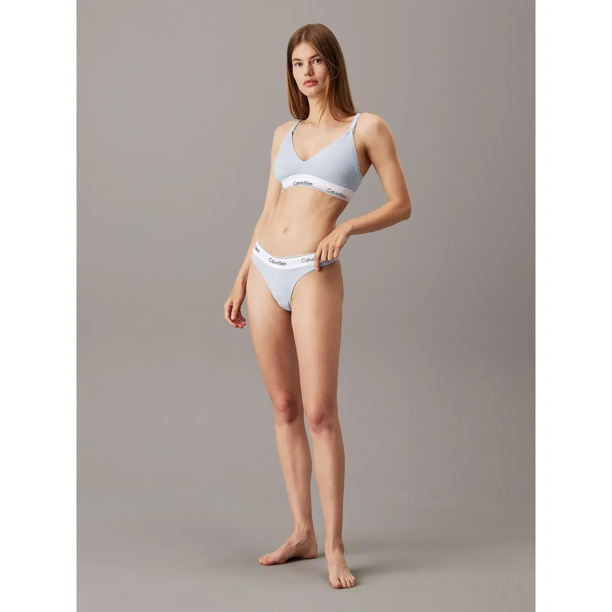 CALVIN KLEIN - MODER COTTON - THONG CK