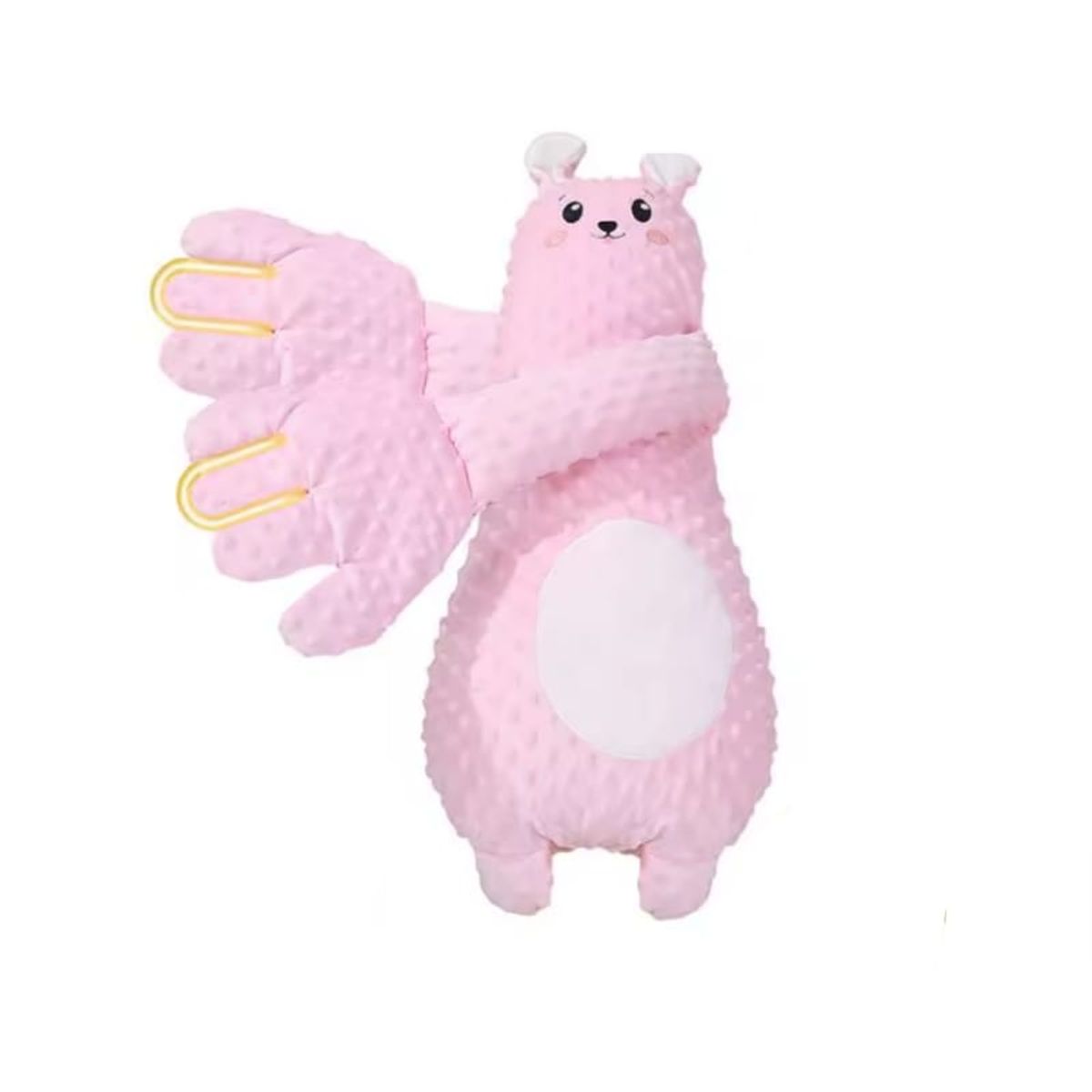 GENERICO - Almohada peluche NIÑA arrullador 60 Cm, Suave