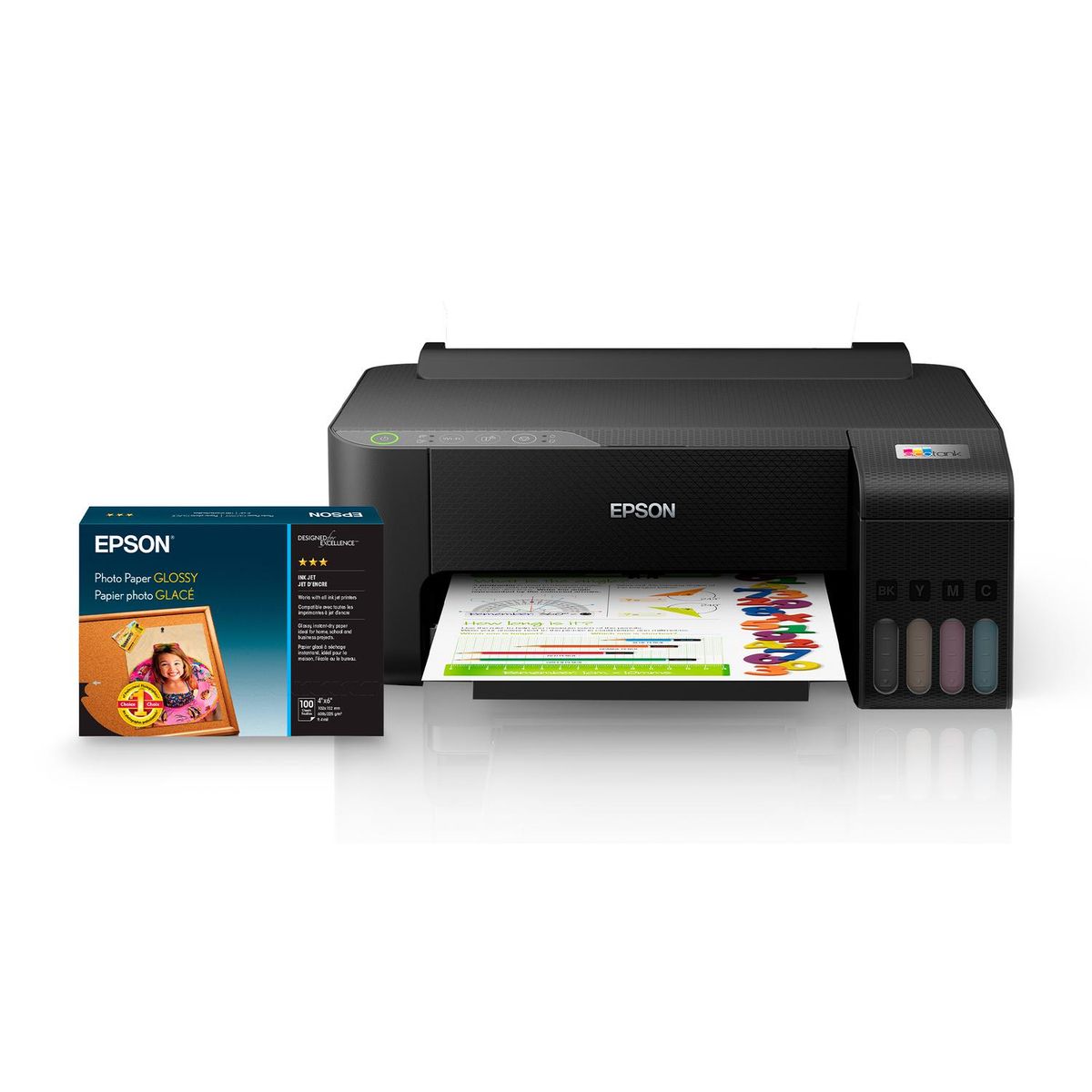 EPSON - Impresora SF Epson Ecotank L1250 + Papel Foto Brillante