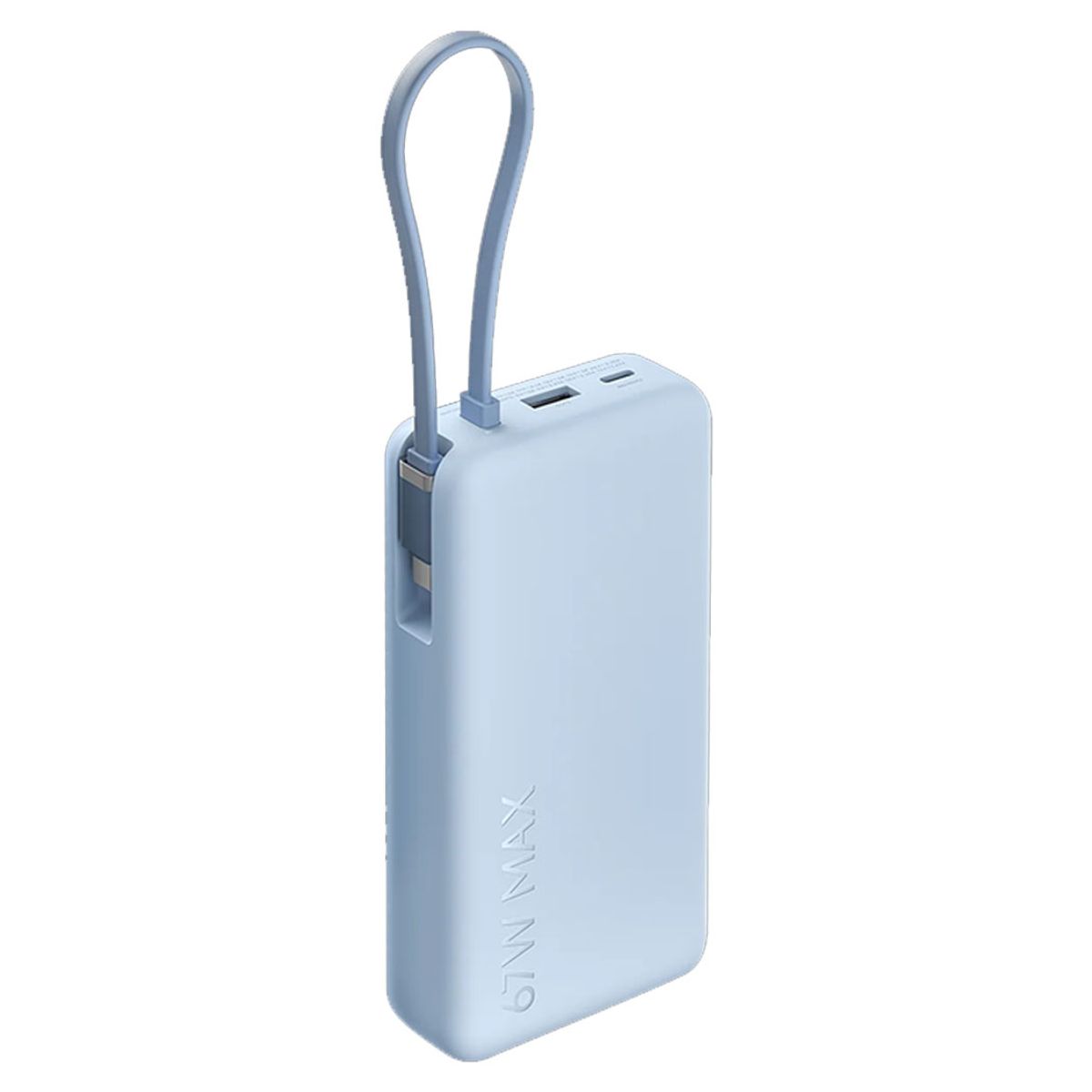 XIAOMI - Power Bank Xiaomi 67W 20000 Cable Integrado Blue