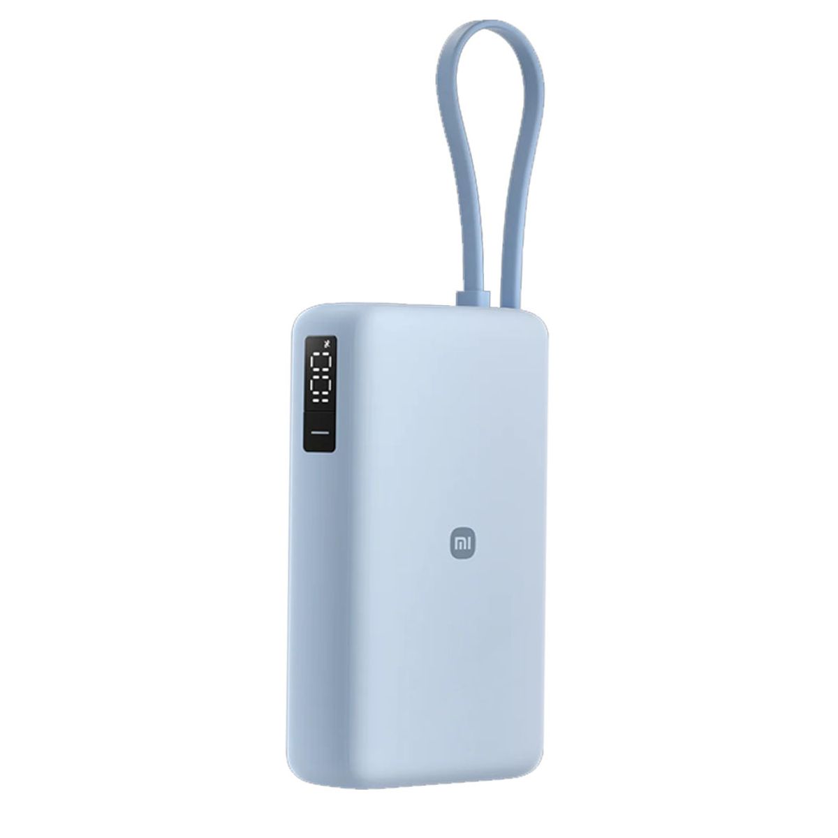 XIAOMI - Cargador Portátil Xiaomi 67W 20,000 mAh (Integrated Cable) - Celeste
