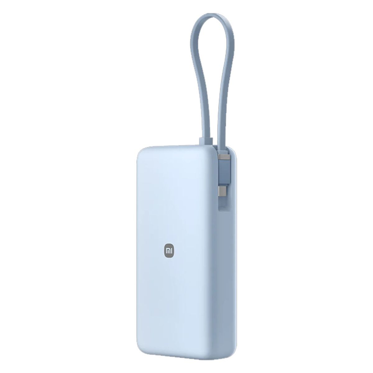 XIAOMI - Cargador Portátil Xiaomi 67W 20,000 mAh (Integrated Cable) - Celeste
