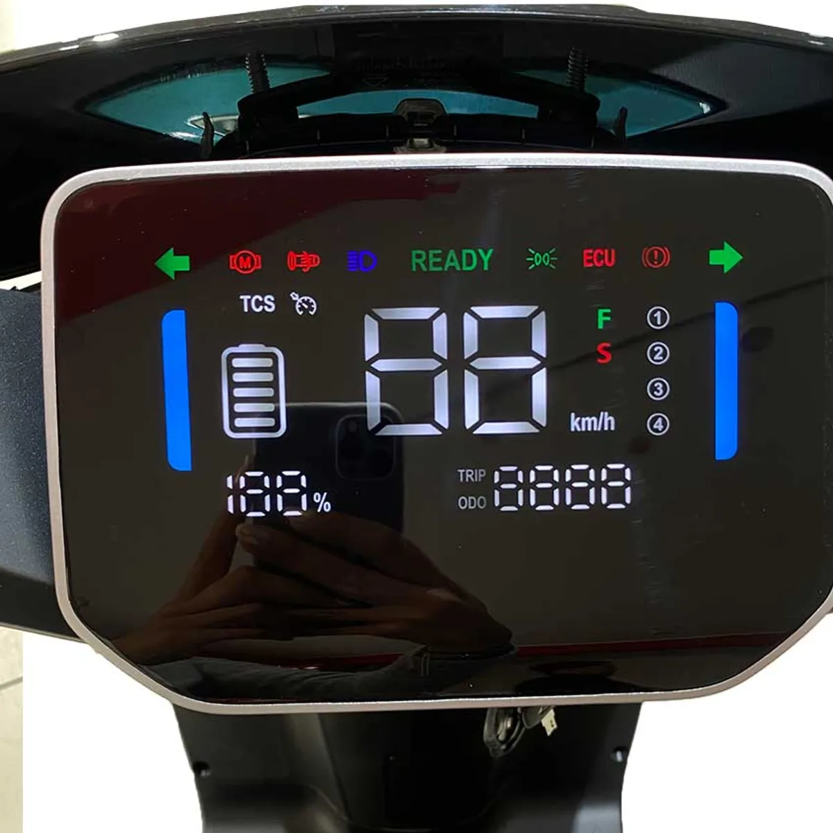 GREENLINE - Moto Eléctrica GREENLINE Modelo X6 PRO NEGRO