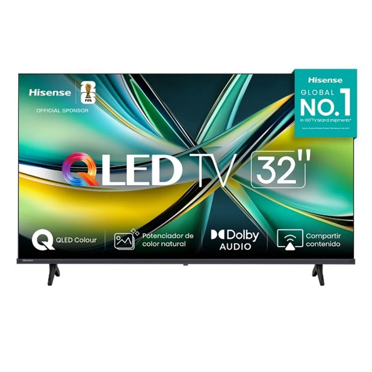 HISENSE - TV HISENSE QLED 32 HD SMART TV 32Q4SV